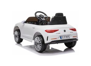 4255698223248 - Cofi 1453 - Lizenz Kinder Elektro Auto Mercedes CLS350 Kinderauto Kinderfahrezug Schwarz