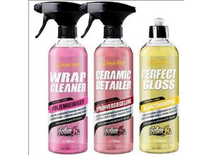 4255698223774 - Shinychiefs - perfect wash - glanzshampoo + ceramic detailer + wrap cleaner kit (3x500ml)