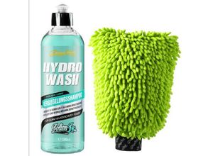 4255698223804 - Shinychiefs - hydro wash - versiegelungsshampoo 500ml + wash wormy green set