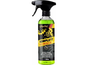 4255698225952 - Shinychiefs - bike komplettreiniger - Kraftvoller Fahrradreiniger mit materialschonender Formel - Fahrrad Spray zur Fahrradreinigung 500ml