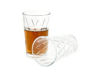 4255698234862 - 6er Set Teegläser Trinkglas Saftglas Wassergläser-Set aus Glas transparent - Almina