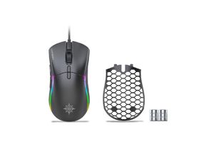 4255698240245 - IMG-GT20 Optisch Gaming Maus Mouse 1000-10000 DPI Schwarz