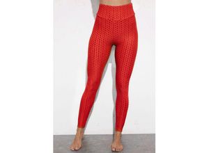 4255698240931 - Cofi 1453 - Miss Angelia Fashion Damen Leggings Stretch Fit Hoher Bund Fitness Yoga Fitness Leggings Lila s m