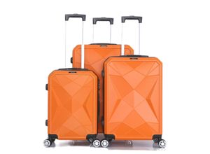 4255698242034 - Reisekoffer Koffer 3 tlg Hartschale Trolley Set Kofferset Handgepäck Gepäck Reisetasche