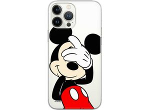 4255698243567 - - Handyhülle Mickey 003 Partial Print Transparent iPhone 14 Pro