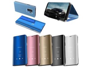 4255698255041 - Markenlos - Smart View Spiegel Mirror Smart Cover Schale Etui kompatibel mit Schutzhülle Samsung Galaxy S24 blau