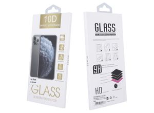 4255698256505 - Markenlos - 10D Schutzglas kompatibel mit xiaomi 14 gebogen gehärtetem Glas Film voll Klebstoff und Abdeckung