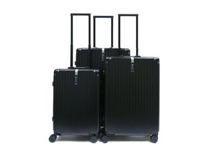 4255698256802 - Aluminium Rahmen Reisekoffer Koffer 3 tlg Trolley Kofferset Gepäck