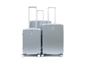 4255698256819 - Aluminium Rahmen Reisekoffer Koffer 3 tlg Trolley Kofferset Gepäck