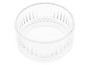 4255698258837 - Almina Elisa Glasschalen-Set 6-Teilig Transparent mit Riffle Design 300 ml