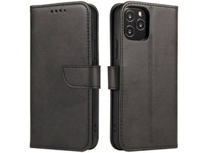 4255698260533 - Cofi 1453 - Premium Magnet Case Buch Tasche Schutzhülle aufklappbare Hülle Standfunktion Zubehör kompatibel mit Huawei Nova 12 Schwarz - Schwarz