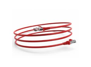 4255698263084 - ICAT6-01TK RJ45 Cat6 UTP Netzwerkkabel Ethernetkabel LAN-Kabel Rot 1 Meter