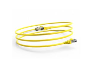 4255698263091 - ICAT6-01TS RJ45 Cat6 UTP Netzwerkkabel Ethernetkabel LAN-Kabel Gelb 1 Meter