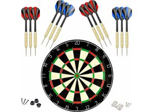 4255698285109 - Dartscheibe mit klammerfreiem Bullseye 18 g Stahlspitze Dartscheiben-Montagesets enthalten