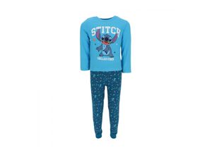 4255698289671 - Lilo & Stitch atmungsaktiver Pyjama Schlafanzug für