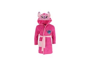 4255698299595 - Lilo & Stitch Kinderbademantel Coral Fleece Bademantel für Kinder