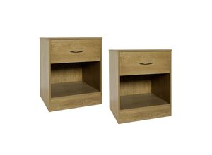 4255701924278 - Nachtschrank 2er-Set Thekla 4050