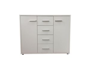 4255701926418 - Sideboard Nina mit 4 Schubladen Weiß