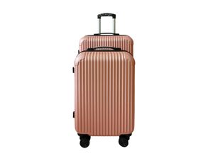 4255701933904 - Hartschalenkoffer 2er-Set Frenzi Rosegold