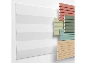 4255703111324 - Lamellenwand xps Akustikpaneele Wandverkleidung weiß Wandpaneele Lamellen Styropor Paneele Musterstück   15 cm HLM-5-04 - Weiß - Heximo