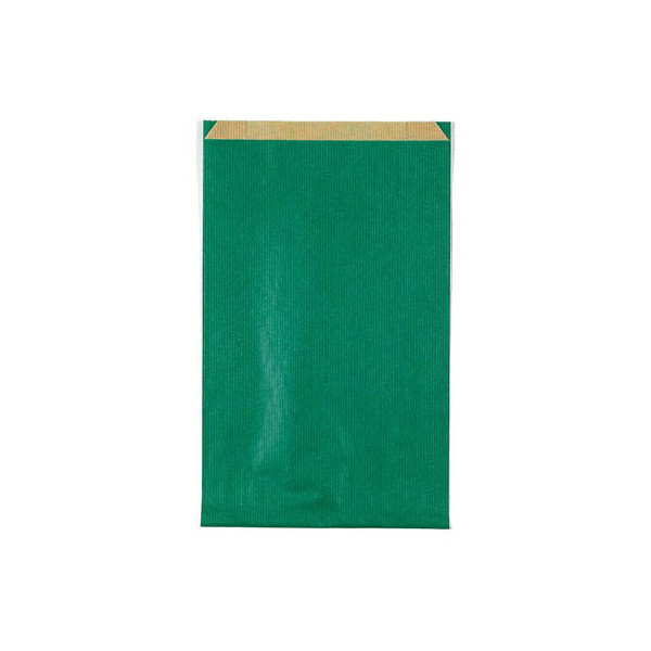 4255704301410 - Faltenbeutel Kraftpapier 50g grün 200x320x70mm 4255704301410 1FFFB004020 100 Stück