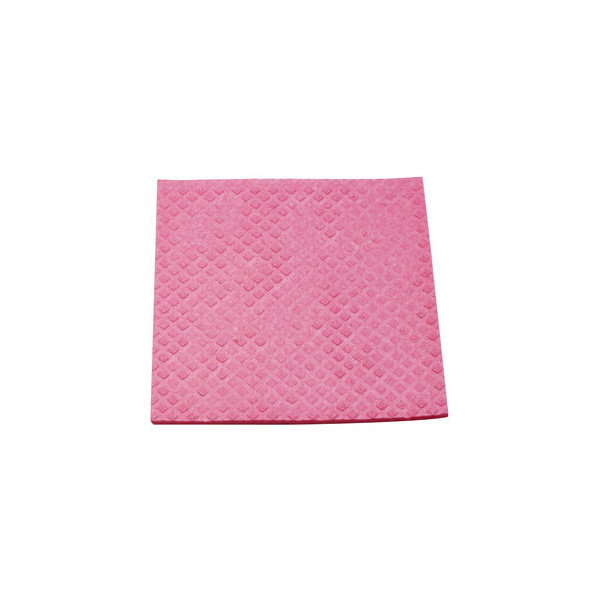 4255704303711 - Schwammtuch für Küche Bad feucht rosa 18 x 20 cm 4255704303711 350169 10 Stück