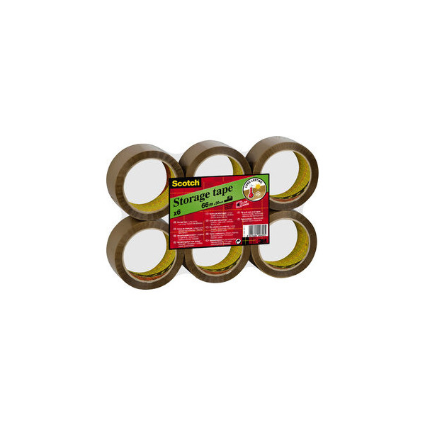 4255704327007 - Packband LOW NOISE 309 PP selbstklebend 50 mm x 66 m braun 4255704327007 Scotch