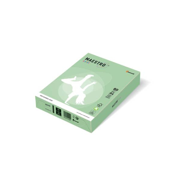 4255704328493 - Kopierpapier Maestro Color 9417-MG28AH80B mittelgrün pastell A5 80g  4255704328493 Mondi