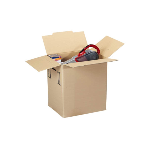 4255704330915 - Umzugskarton 568824 braun bis DIN A3+ innen 435x340x475mm Wellpappe 2-wellig 4255704330915 10 Stück