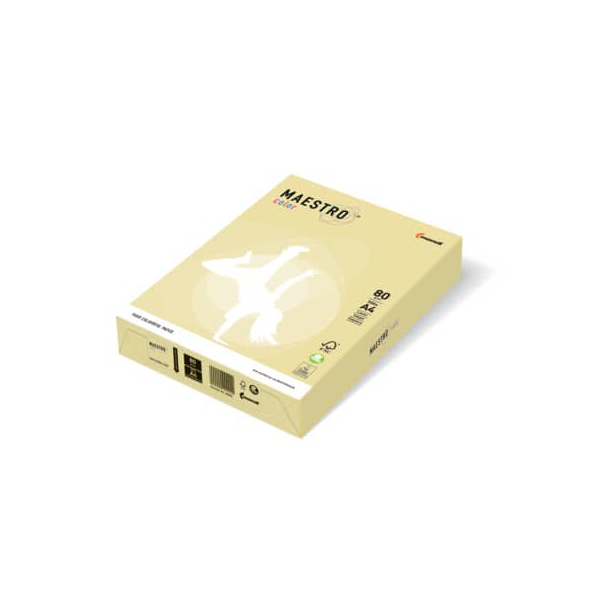 4255704331196 - Kopierpapier Maestro Color 9417-YE23AH80B gelb pastell A5 80g 4255704331196 500 Blatt
