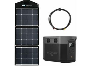 4255704408614 - Ecoflow - Delta Max 0% MwSt §12 iii UstG 1600 1612Wh Portable Powerstation mit 135W Solarpanel