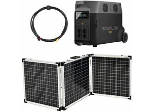 4255704408812 - Delta Pro 0% MwSt §12 III UstG 3600Wh Portable Powerstation mit 150W Solarkoffer