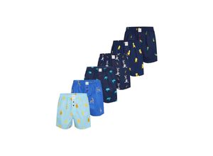 4255705202129 - Phil & Co Berlin Herren Boxer Prints 6er Pack