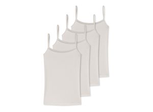 4255705215884 - Damen Spaghettitop Cotton Lace 4er Pack