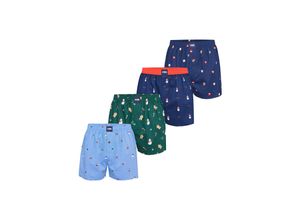 4255705221106 - Happy Shorts Herren Boxer XMAS 4er Pack