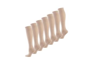 4255705247243 - NUR DIE Damen Kniestrümpfe Fit & Vital 7er Pack