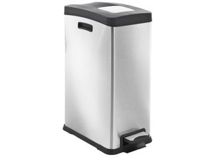 4255713446812 - Proregal-betriebsausstattung Zum Besten Preis - Schmaler rechteckiger Pedaleimer mit Softclose-Deckel 30 Liter HxBxT 636x459x264cm Kunststoff