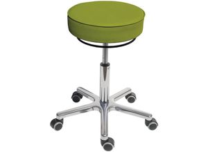 4255713454992 - Proregal-individuelle Büro-&betriebsausstattung - Drehhocker Indianapolis Sitzhöhe 46-59cm ø 53cm Tragfähigkeit 110kg Kunstleder-Sitz