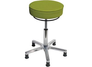 4255713455067 - Proregal-individuelle Büro-&betriebsausstattung - Drehhocker Indianapolis Sitzhöhe 46-59cm ø 53cm Tragfähigkeit 110kg Kunstleder-Sitz