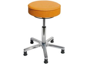 4255713455111 - Proregal-individuelle Büro-&betriebsausstattung - Drehhocker Indianapolis Sitzhöhe 46-59cm ø 53cm Tragfähigkeit 110kg Kunstleder-Sitz