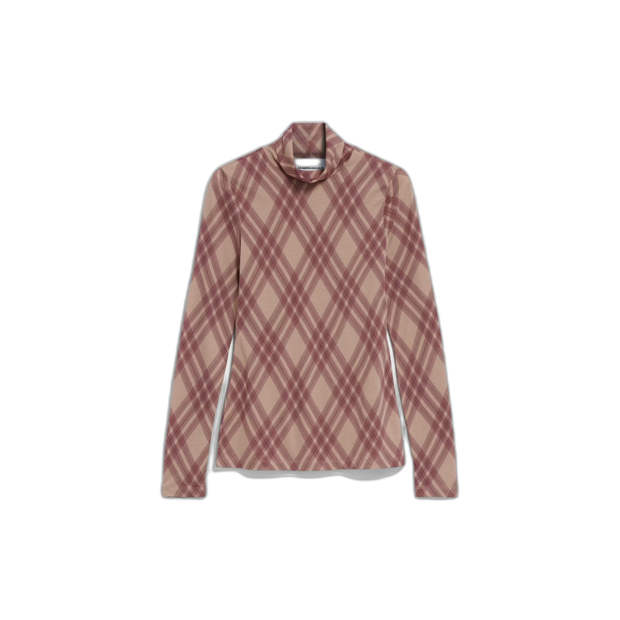 4255715657537 - Rollkragenpullover Damen Graziliaa Argyle