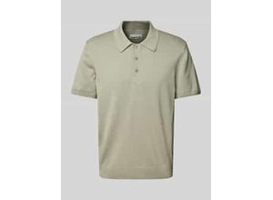 4255715684236 - Poloshirt mit Label-Detail Modell TAAKOS