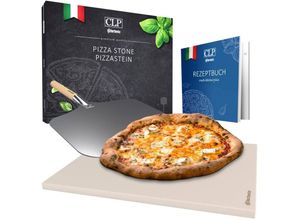 4255716310516 - - Pizzastein-Set Pizzastein+Schieber