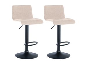 4255716310899 - 2er Set Barhocker Branford I Stoff I Kunststoff I Höhenverstellbarer Küchenhocker I Thekenhocker Mit Integrierter Fußstütze 4255716310899 - 2er Set Barhocker Branford I Stoff I Kunststoff I Höhenverstellbarer Küchenhocker I Thekenhocker Mit Integrierter Fußstütze
