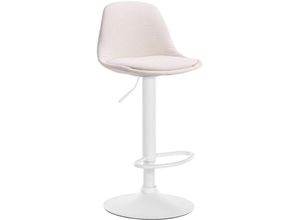 4255716333232 - - Barhocker Kiel Stoff weiß creme