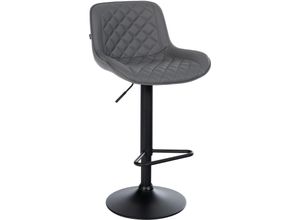 4255716349455 - Barhocker Kasson Moderner Barstuhl mit Rückenlehne und Metallgestell Höhenverstellbarer und 360 Grad drehbarer Tresenhocker 4255716349455 - Barhocker Kasson Moderner Barstuhl mit Rückenlehne und Metallgestell Höhenverstellbarer und 360 Grad drehbarer Tresenhocker