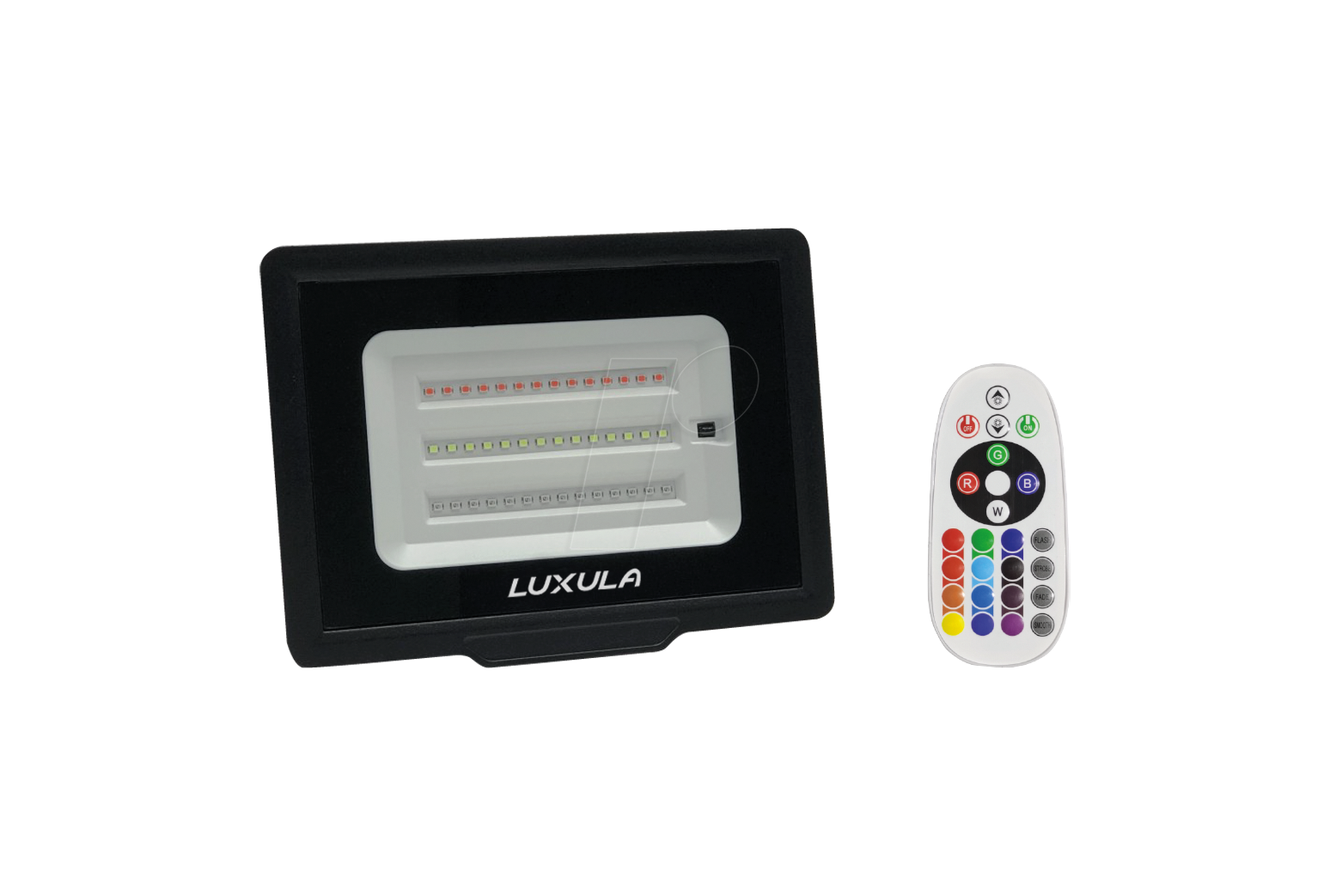 4255719601857 - LX400183 - RGB-Fluter 50 W IP65 RGBW Fernbedienung