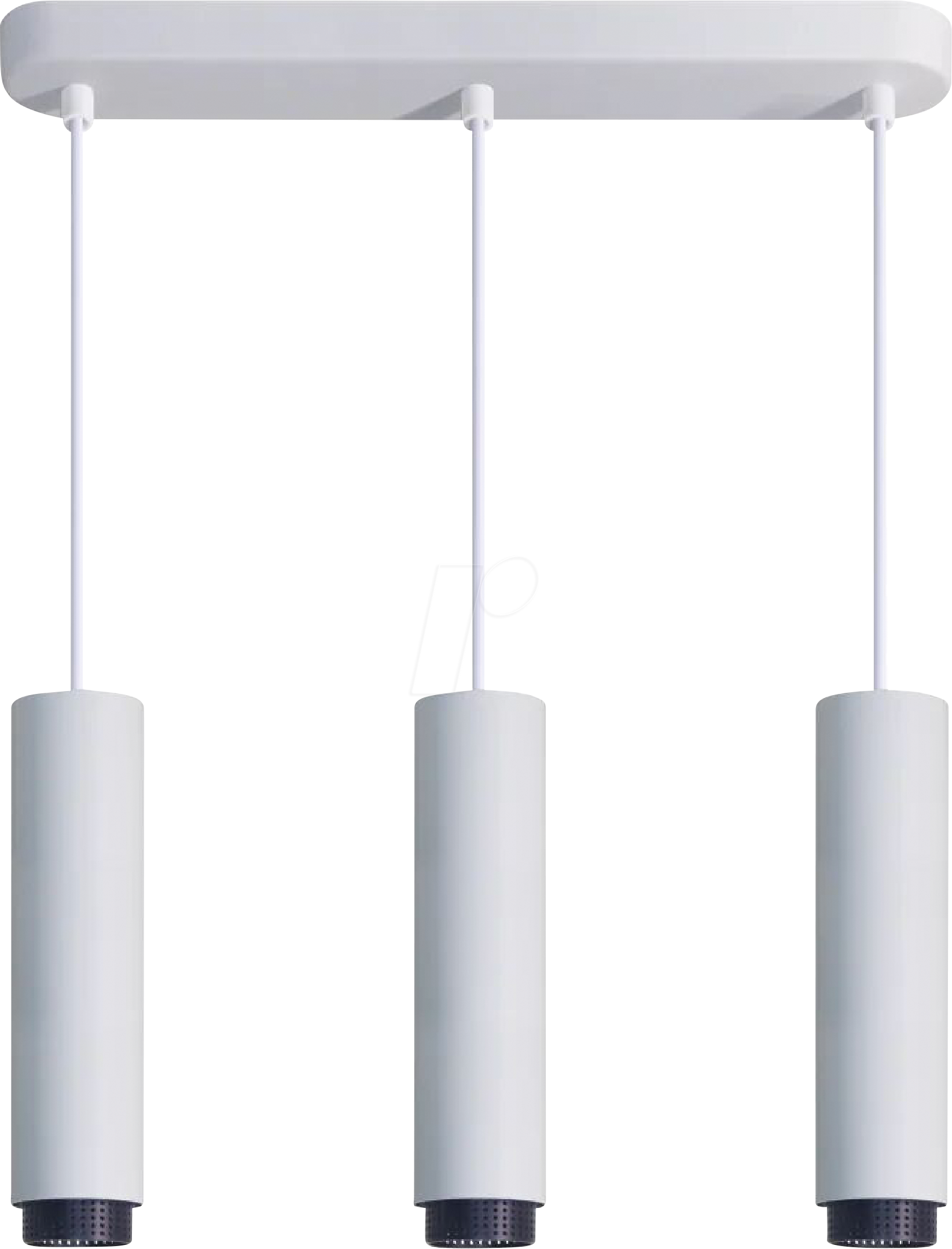 4255719605107 - LX-700183 - LED-Pendelleuchte weiß schwarz ALU 3-flammig GU10-Fassung I 4255719605107 - LX-700183 - LED-Pendelleuchte weiß schwarz ALU 3-flammig GU10-Fassung I