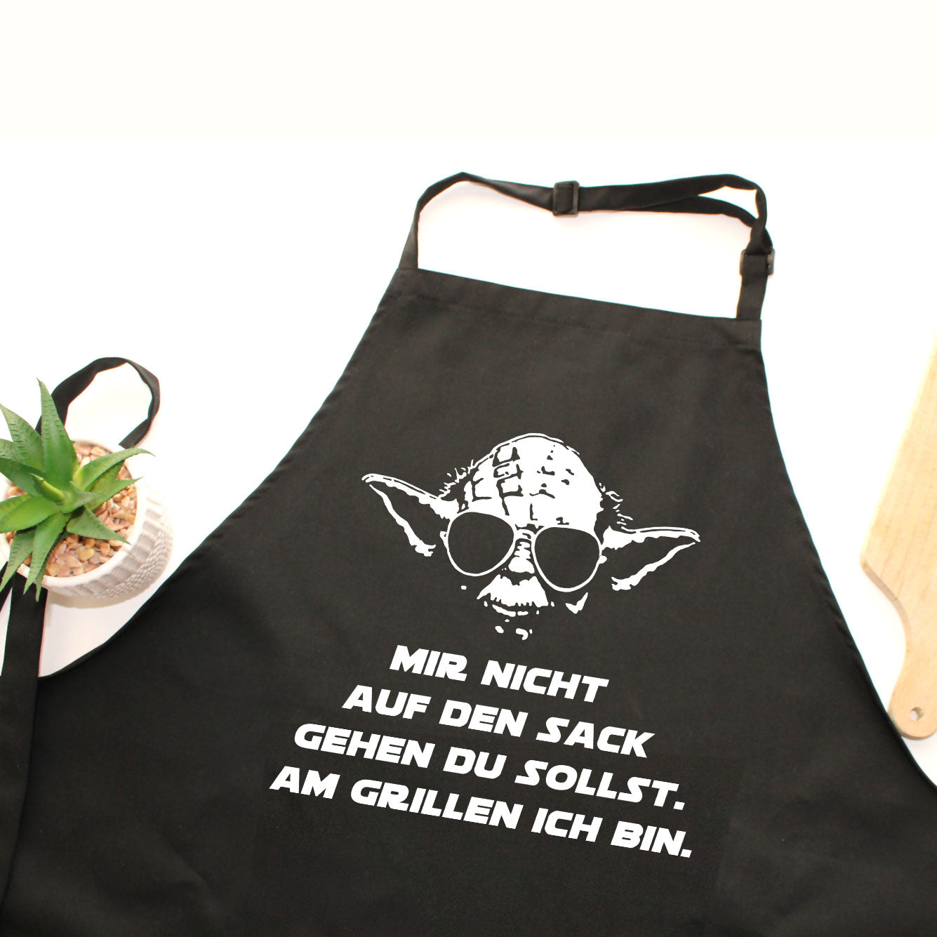 4255728300802 - Mir nicht auf den Sack gehen Du sollst am Grillen ich bin - Grillschürze Motiv 2