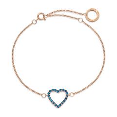 4255749100030 - Armband Heart of the Sea für Damen Edelstahl roségold